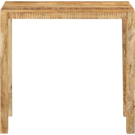 Table de bar 112x55x108 cm Bois de manguier massif (1/5)