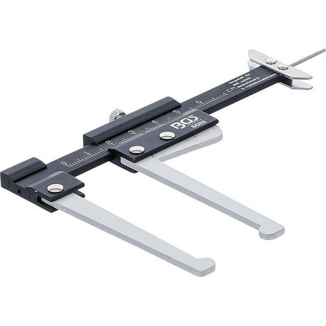 Pied à Coulisse 60 mm - Mesure Précise pour Disques de Frein - Robuste et Pratique, Acier, Pro - D-Work
