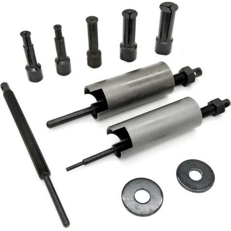 Kit d'extracteur de roulement intérieur de moto universel, 5 pieces ens d'extracteur de roulement outil d'embrayage Kit de retrait (1/4)