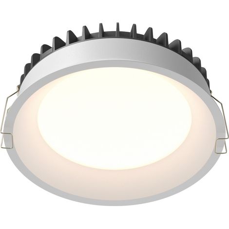 Maytoni Okno Spot encastré 17,5 cm Blanc 3000-4000-6000K IP44