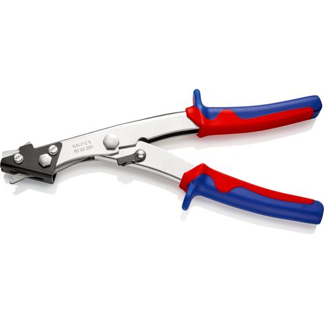 KNIPEX 90 55 280 Roditrice a testa piana con manici multicomponente nichelate 280 mm (1/3)