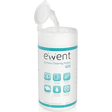 Toallitas Húmedas para Pantallas Ewent EW5612 (1/4)