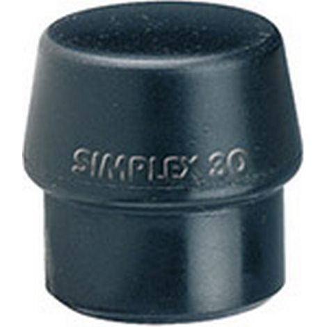 HALDER BOCA DE GOMA NEGRA PARA MAZAS SIMPLEX DIAMETRO (mm) 50