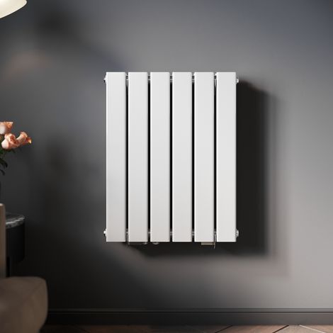 SONNI Design Heizkorper Paneelheizkörper Vertikal Doppellagig Weiß Flachheizkörper 600x465mm, 509W (1/5)
