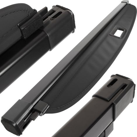 Tenda avvolgibile nera per bagagliaio Mercedes GLC X253 15-19 (1/5)