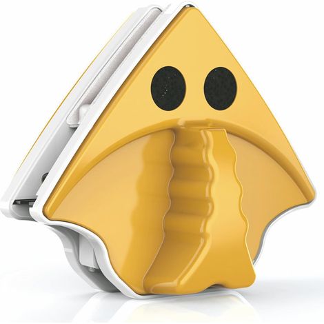 Magnetische raamreiniger, dubbelzijdige magnetische raamreiniger, dubbelzijdige magnetische raamreiniger, beide zijden glaswisser, voor geglazuurde ramen, dikte 3-8 mm (1/5)