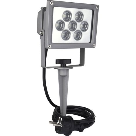 LED Scheinwerfer Strahler mit Erdspieß, IP44, Breite 20cm (1/2)