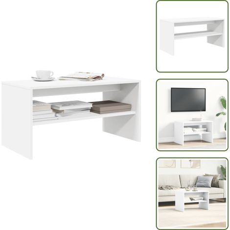 TV-Schrank Weiß 60x40x40 cm Holzwerkstoff - TV-Schrank - TV-Schränke - TV-Möbel - Fernsehschrank