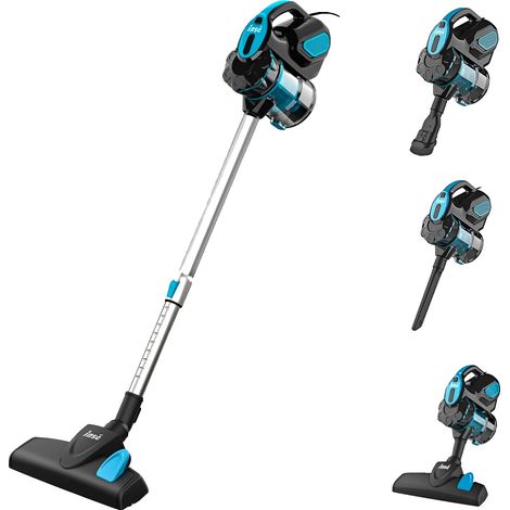 Aspiradora, motor de 600 W, potencia de succión de 18 kPa, azul, UE-a (1/2)