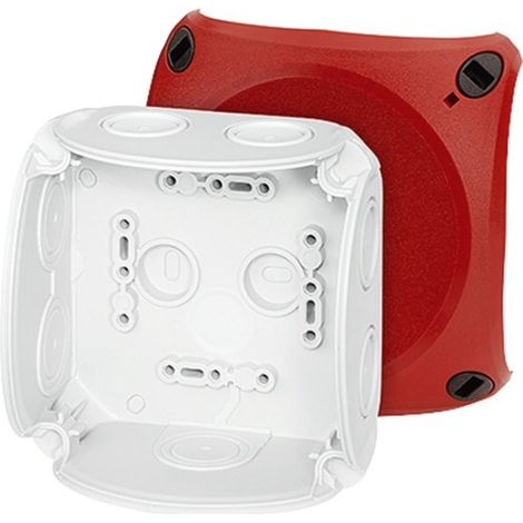 HENSEL BOÎTE DE DÉRIVATION DK 0400 R BOÎTE À 4QMM, BOÎTIER POUR MONTAGE SUR LE MUR/PLAFOND 4012591125280 62000037