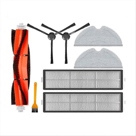 Pour aspirateur robot rouleau brosse latérale serpillière filtre pièce détachée (1/5)