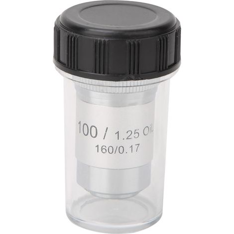 Objectif Achromatique 195 AllSteel 100X pour Microscopes Universels Biologiques (1/5)
