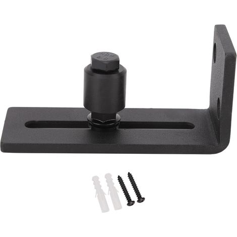Guide De Sol Coulissant En Acier Au Carbone - Pour Porte De Grange Jusqu'à 76mm - Roulement Intégré - Lot De 1 (1/5)