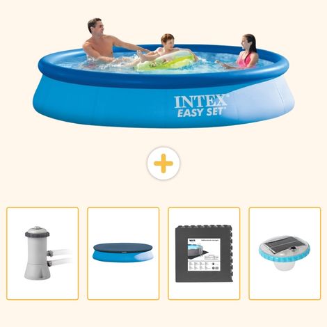 Intex Piscine Easy Set Ronde - 366x76 cm - 5-pièces S312 (1/5)