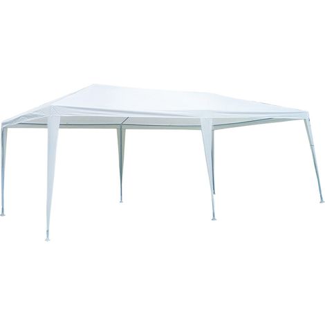Aktive Tonnelle blanche 300x600x255 cm robuste acier (1/5)