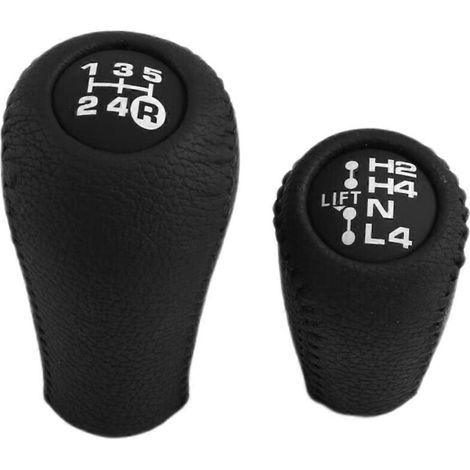 Pommeau de boîte de vitesses manuelle noir pour Land Cruiser 70 (1/5)