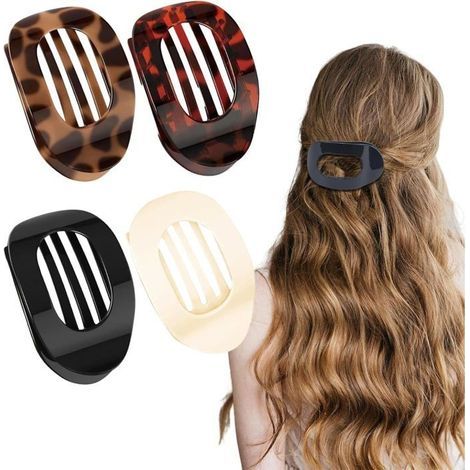 flache Haarspangen, flache Haarspangen für Damen, rutschfeste Haarspangen, für dickes und dünnes Haar (1/5)