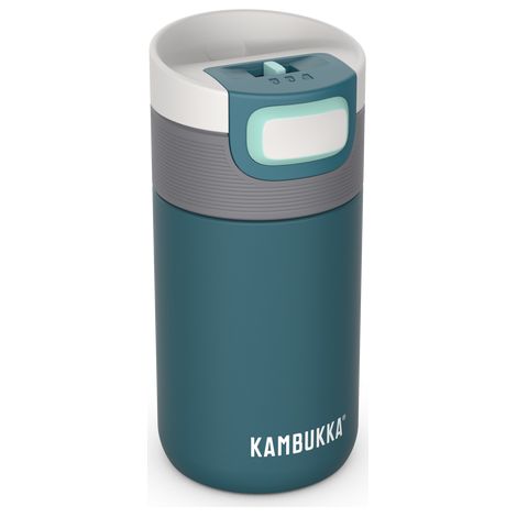 Botella Termo Kambukka Etna 300Ml Deep Teal - Acero Inoxidab