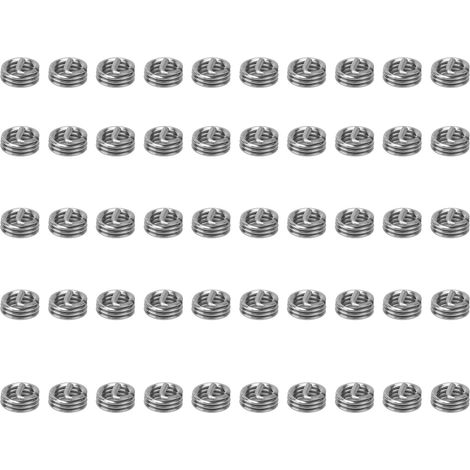 50-teiliges Set mit Gewindeeinsätzen aus Edelstahl für Reparaturlöcher, US 2-561D (1/5)