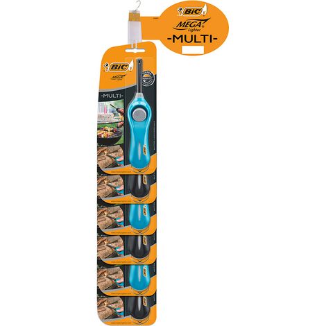Küchenfeuerzeug U140, assortierte Farben, 6er Packung