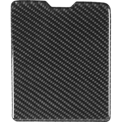 Panneau de rangement en fibre de carbone pour tournevis, garniture de tableau de bord compatible Mitsubishi Lancer 2008‑2016 (1/5)