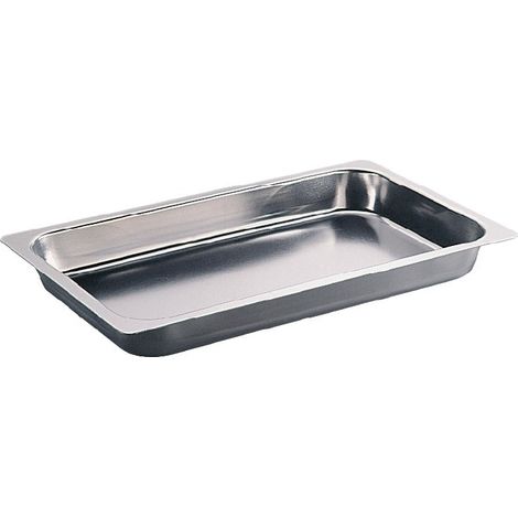 Plat à rôtir inox profond GN1/1 - 325 x 530 x 55 mm - MATFER BOURGEAT