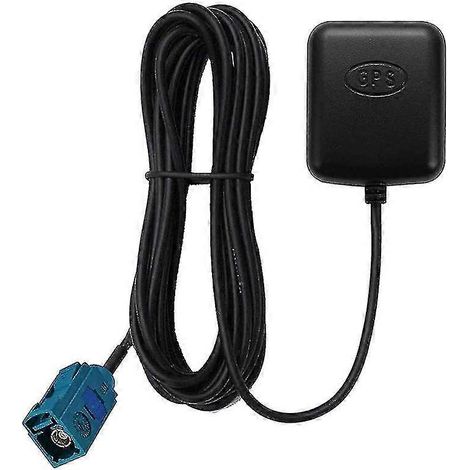 Antenne GPS active étanche pour véhicule, pratique et dotée d'un connecteur Fakra Z, d'un gain de 28 dB et d'une alimentation 3-5 Vcc. (1/5)