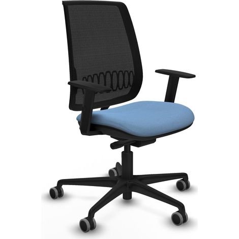 Sedia da ufficio piqueras y crespo Alares nero schiuma iniettata (1/2)
