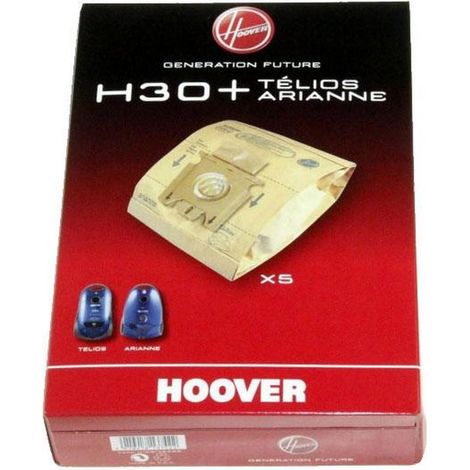 Ersatzteil - 5er Pack Staubsaugerbeutel H30S SENSORY TELIOS ARIANNE -  - HOOVER, CANDY