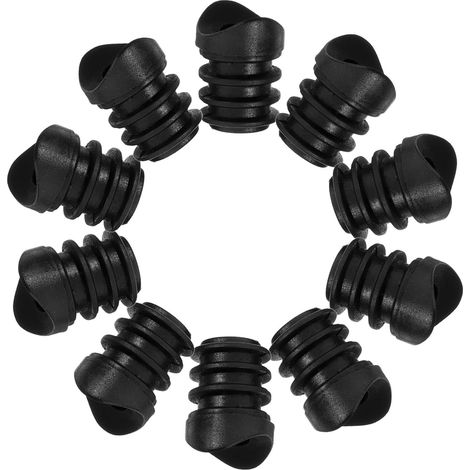 20 inserts de roues meubles M6 en plastique robuste, filetés, pour (1/5)