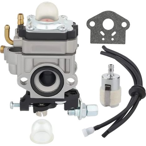 Brosse de rechange pour carburateur WYK-186 TU-26 compatible avec les modèles PB-260L, Echo SRM-260S, TU26, CG260 et CG330-AquaForge