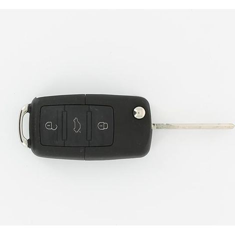 Coque De Cle Adaptable Pour Vag 3 Boutons Lame Fraisee