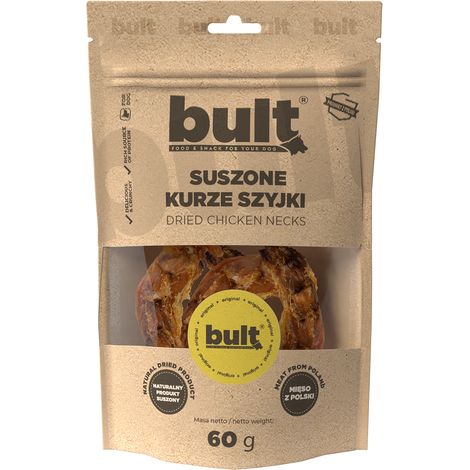 BULT natürlicher Hundekauartikel Hühnerhälse 60g getrocknet (1/3)