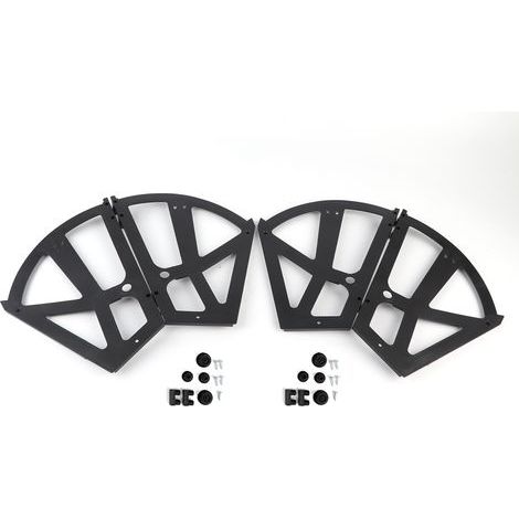 4-piece/set home furniture shoe drawer cabinet hinge flip-top plate rotating frame support accessory (1/5)