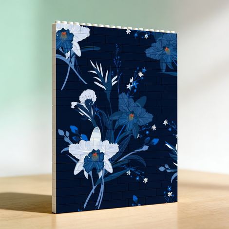 Cadre photo artistique DIY en briques, cadeau pour Saint-Valentin et anniversaire (1/5)