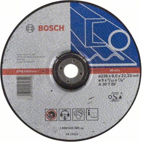 Bosch 1x Disco Desbaste Abras. PRO Metal 22,23mm, oSa (1/4)