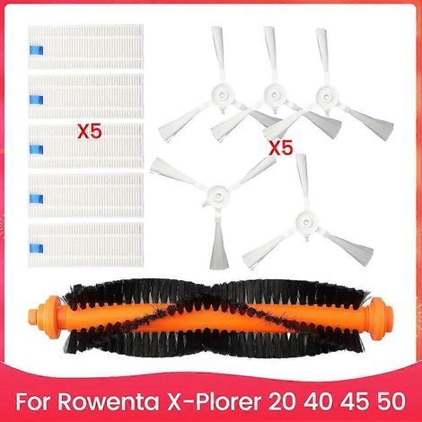 Kit de filtre à brosse latérale pour aspirateurs Rowenta X-Plorer séries 20, 40, 45 et 50 (RR6875, RR7275, RR8227) - Pièces détachées (1/5)