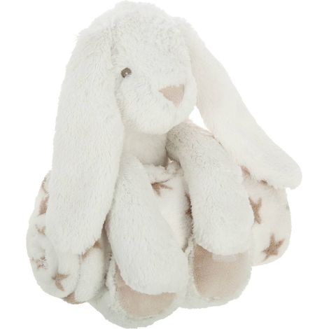 Coperta di peluche bianca - Coniglio - Atmosphera créateur d'intérieur