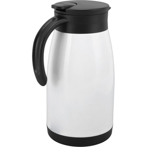 Bouilloire de voyage 680 ml, double poignée ergonomique en acier inoxydable 304, compatible 12 V et 24 V, pour voiture (1/5)