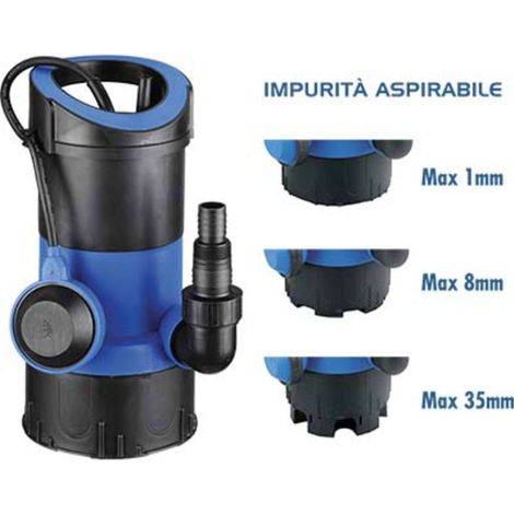 Elettropompa Combinata Abs Effe Volt 230 Watt 750 Hp 1,0 Lt/M Max 215 H.Mt 9 - 1 Pz