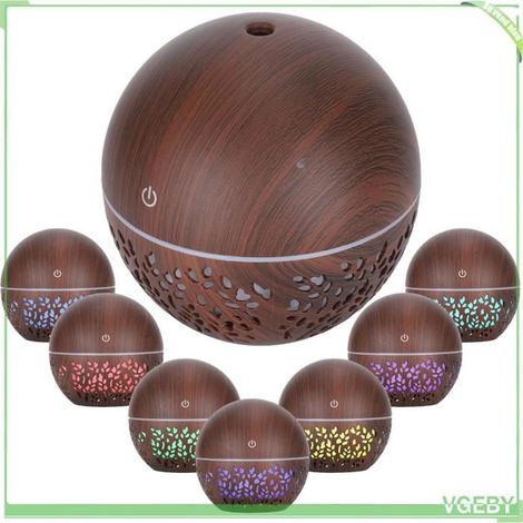 Diffuseur d'arôme - FAFEICY - 130 ml - USB - Faible bruit - Veilleuse multicolore (1/5)