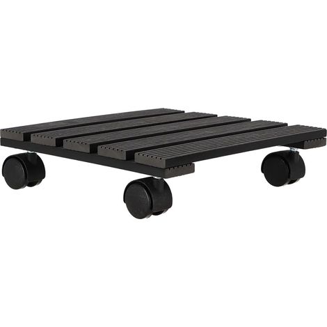 Esschert Design Pflanzenroller Outdoor quadratisch 28 x 28 cm - WPC (1/4)