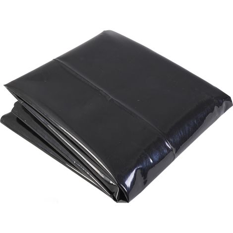 Bâche pour bassin à poissons de 0,5 mm d'épaisseur, pliable, facile à découper, résistante aux perforations, pour fontaine et cascade, 1,2 x 2,1 m (1/5)