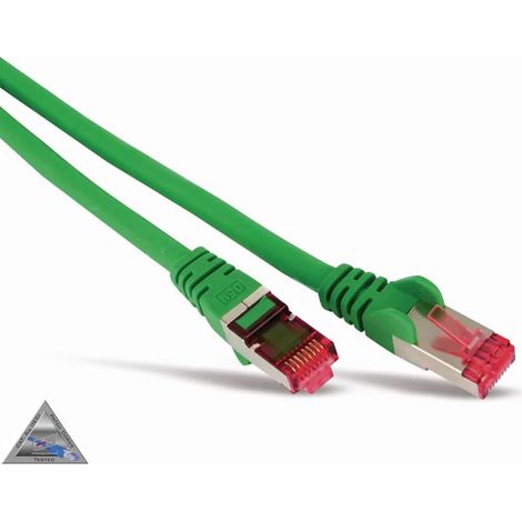 Câble de raccordement CAT6a RJ45 S/FTP 2m green