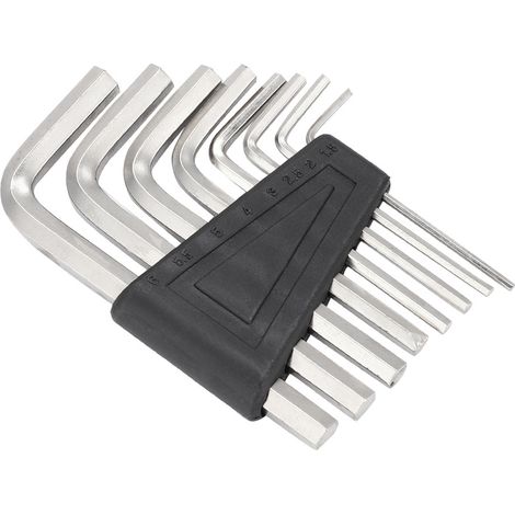 Jeu de 8 clés Allen pour guitare 1.5 à 6mm, idéal pour vis à tête hexagonale et mécanique de verrouillage. (1/5)