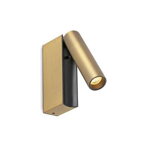 CRONOS verstellbarer Wandleser aus Bronze mit Schalter 62752