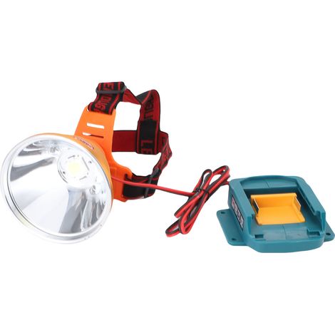 Lampe frontale LED adaptée à la batterie BL1840, projecteur Super lumineux 500W, jardin, Camping en plein air, pêche