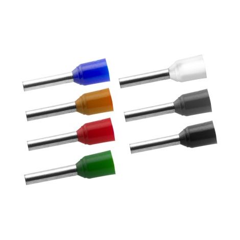 Puntera Hueca Aislada PUNTERA 6mm Verde - Pack 100 Uds (1/2)