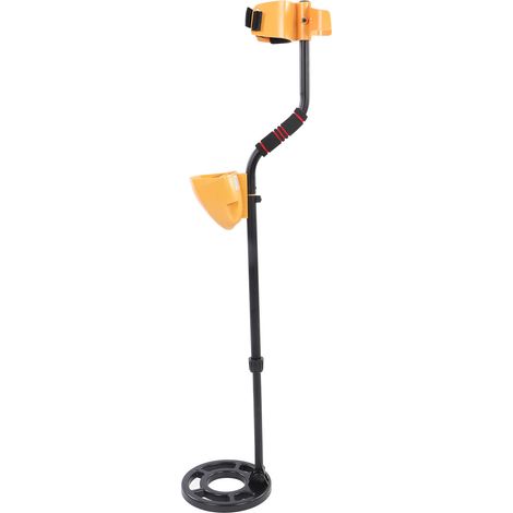 Metalldetektor mit akustischem Alarm und LCD-Anzeige, tragbarer Goldfinder für unterirdische Metallfunde (1/5)