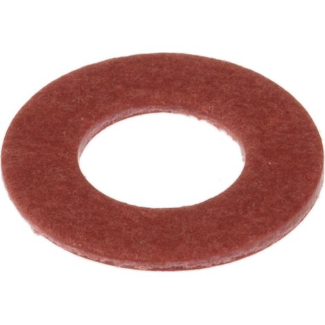 Joint de robinet, Fibre vulcanisée, pour vis M6 6.4mm x 12.5mm0.8mm ( Prix pour Sachet de 250 )